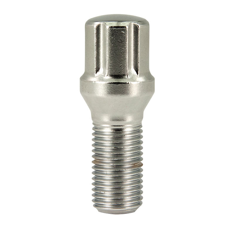 TPI, konisk hjulbult - 6-spline - M12x1,25 - 27 mm