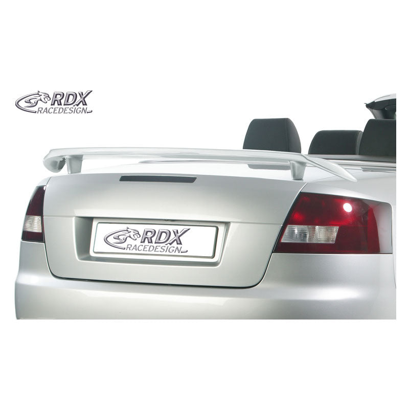 RDX RaceDesign, Trunk spoiler, passar Audi A4 8H Cabrio 2001- (PU)