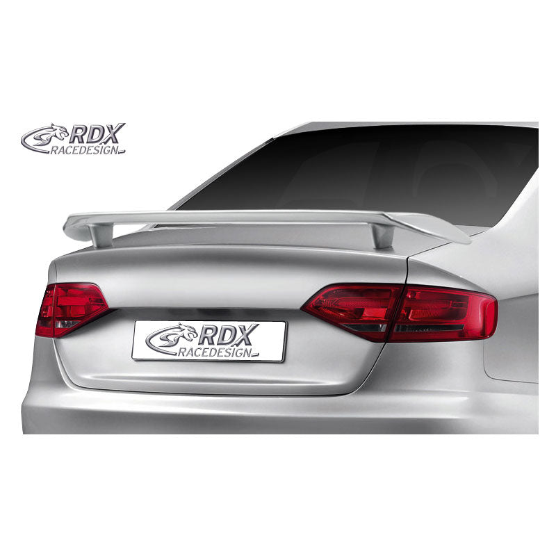 RDX RaceDesign, Trunk spoiler, passar Audi A4 B8 Sedan 2008- (PU)