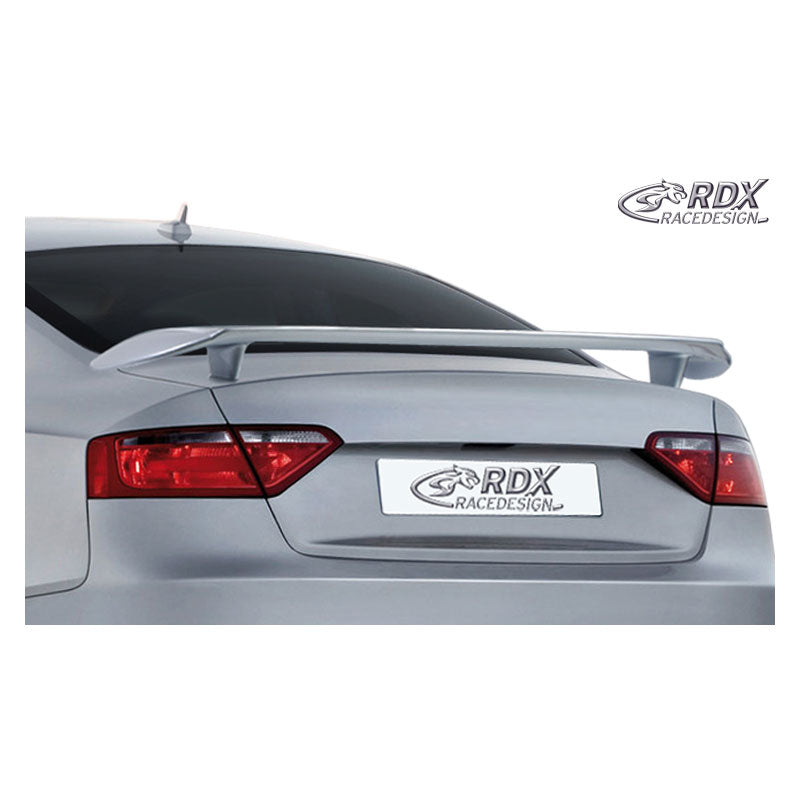 RDX RaceDesign, Trunk spoiler, passar Audi A5 Coupé/Cabrio/Sportback inkl. Ansiktslyftning (PU)