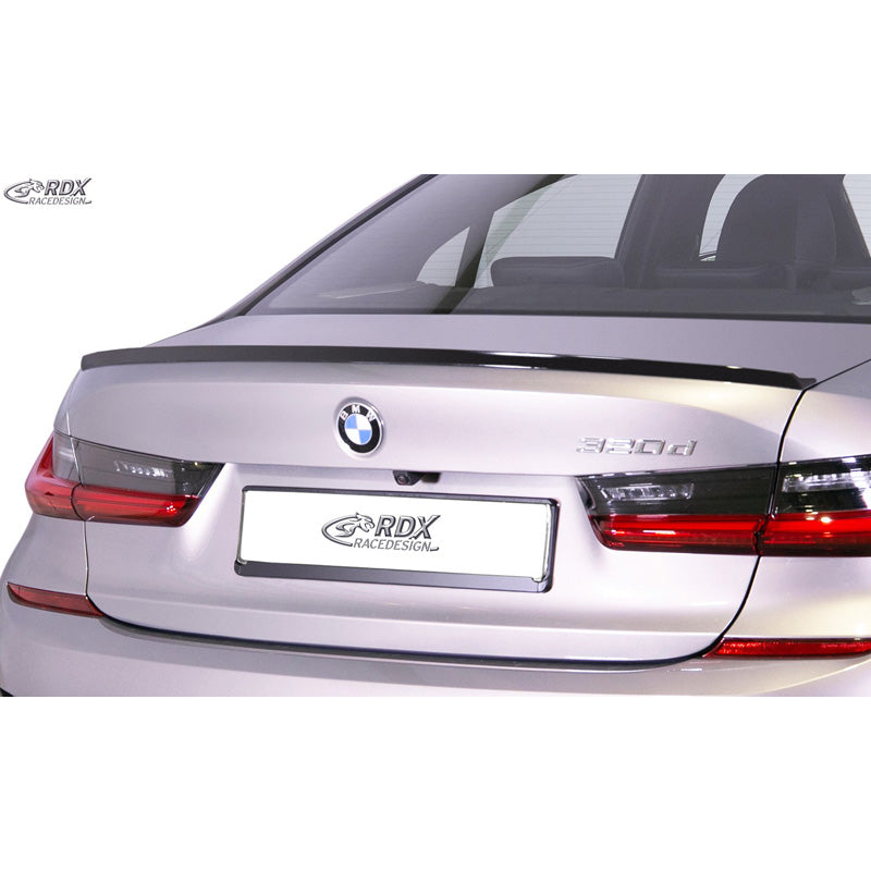 RDX Racedesign, Trunk spoiler lip, passar BMW 3-serie G20 2019- (ABS)