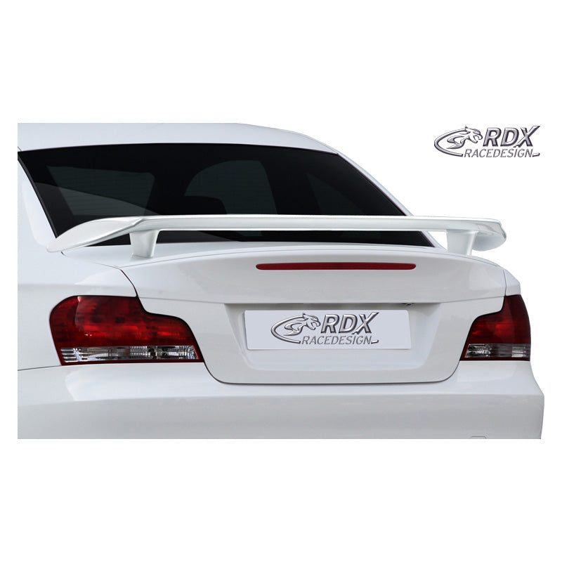 RDX RaceDesign, Trunk spoiler, passar BMW 1-serie E82/E88 Coupé/Cabrio (PU)