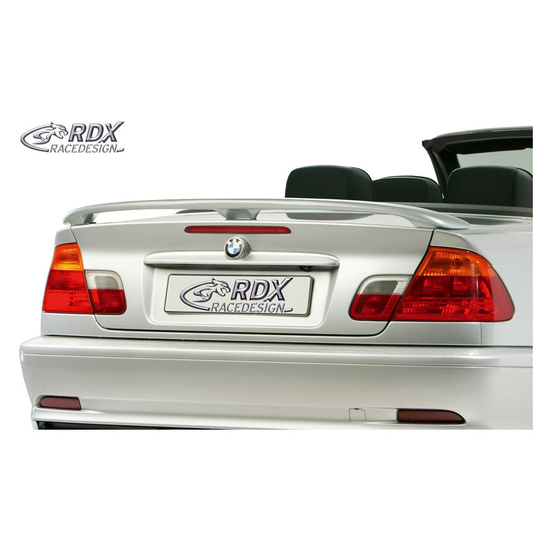 RDX RaceDesign, Trunk spoiler, passar BMW 3-serie E46 Sedan/Coupé/Cabrio (PU)