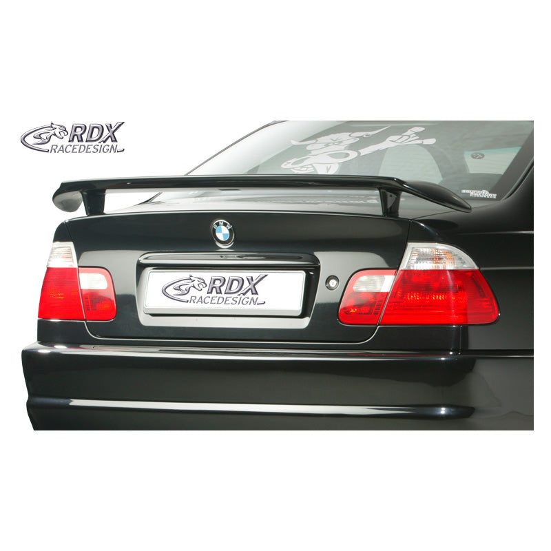 RDX RaceDesign, Trunk spoiler, passar BMW 3-serie E46 Sedan/Coupé/Cabrio (PU) 'High'