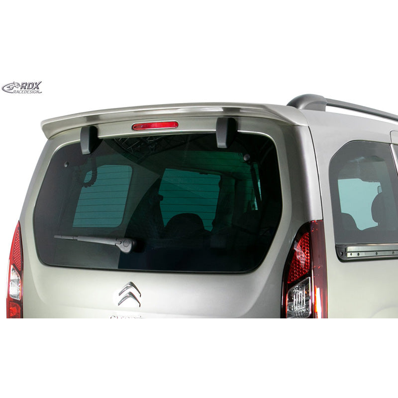 RDX RaceDesign, takvinge, passar Citroën Berlingo / Peugeot Partner & Rifter / Opel Combo / Toyota ProAce City & ProAce City Verso 2008- (med lucka) (PU)