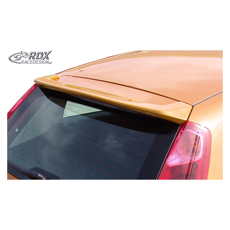 RDX RaceDesign, takvinge, passar Fiat Grande Punto 2005- & Punto Evo 2009- 'V2' (PUR-IHS)