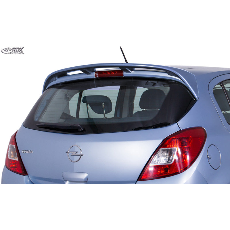 RDX RaceDesign, takvinge, passar Opel Corsa D 5-dörrars 2006-2014 'OPC Look' (PUR-IHS)