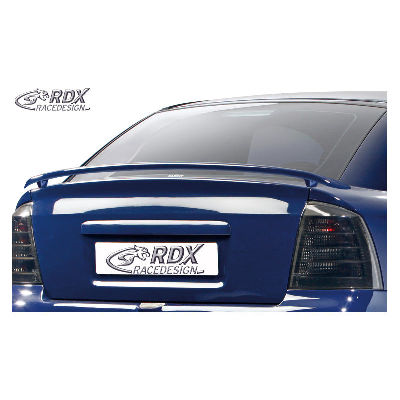 RDX RaceDesign, Trunk spoiler, passar Opel Astra G 3/5-dörrars 1998-2004 'Small' (PUR-IHS)