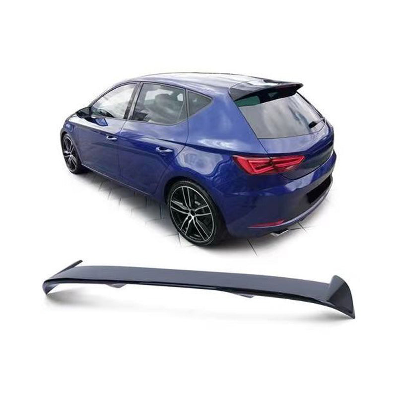 AutoStyle, Takspoiler för Seat Leon 5F - 2013-2020 - ABS Glossy Black