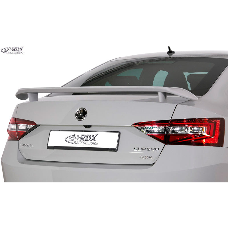 RDX RaceDesign, Trunk spoiler, passar Skoda Superb 3V Sedan 2015- (PUR-IHS)