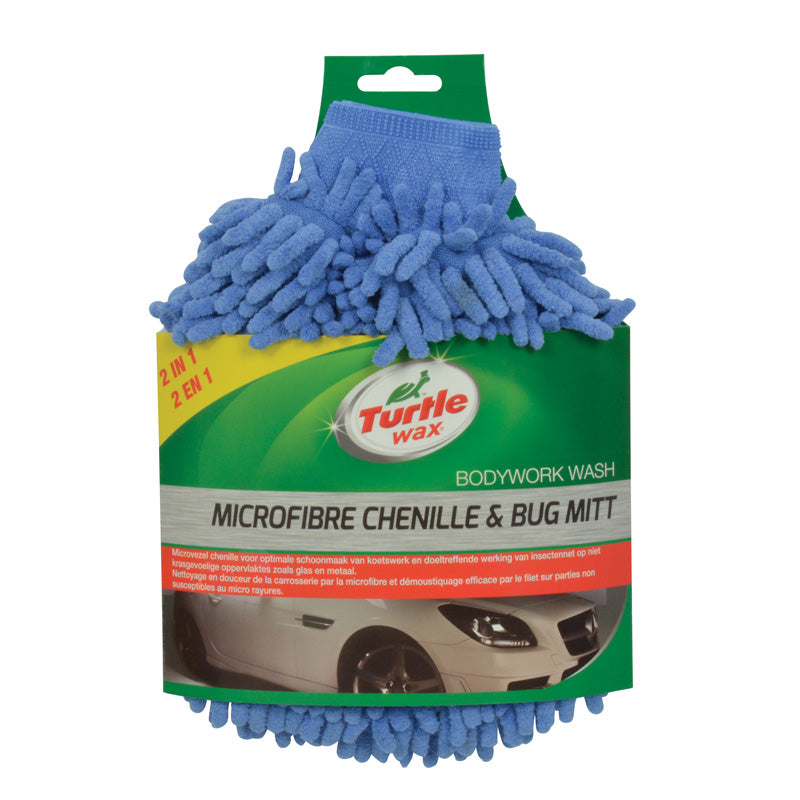 Turtle Wax X163td Wash Mitt Microfiber