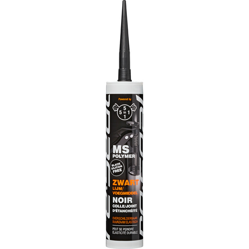 5in1, Universal MS Polymer Sealant - Svart - 290ml