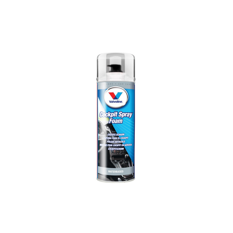 Valvoline, Cockpitspray Foam - Rengör, skydda och förnya - 500ml