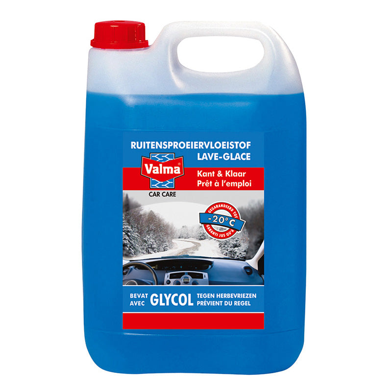 Valma, Clear Antifreeze - Skydd upp till -20°C - 5 liter