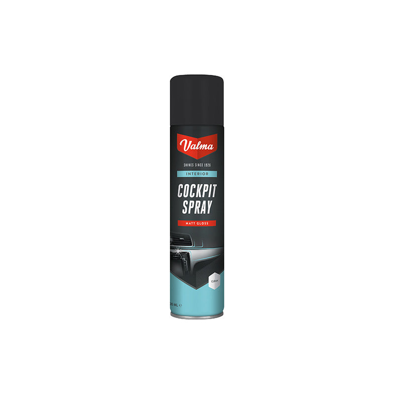 Valma, Cockpit Spray Mat 400ml - Antistatisk rengöring och skötsel