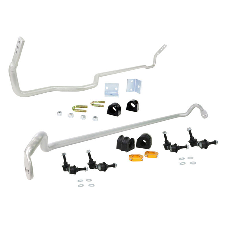 Whiteline, främre & bakre stabilisatorstångssats, passar Subaru Forester SG 2.0 S Turbo 4WD/2.5 4WD 211/232/252hk/2.5 XT 4WD 2002-2009