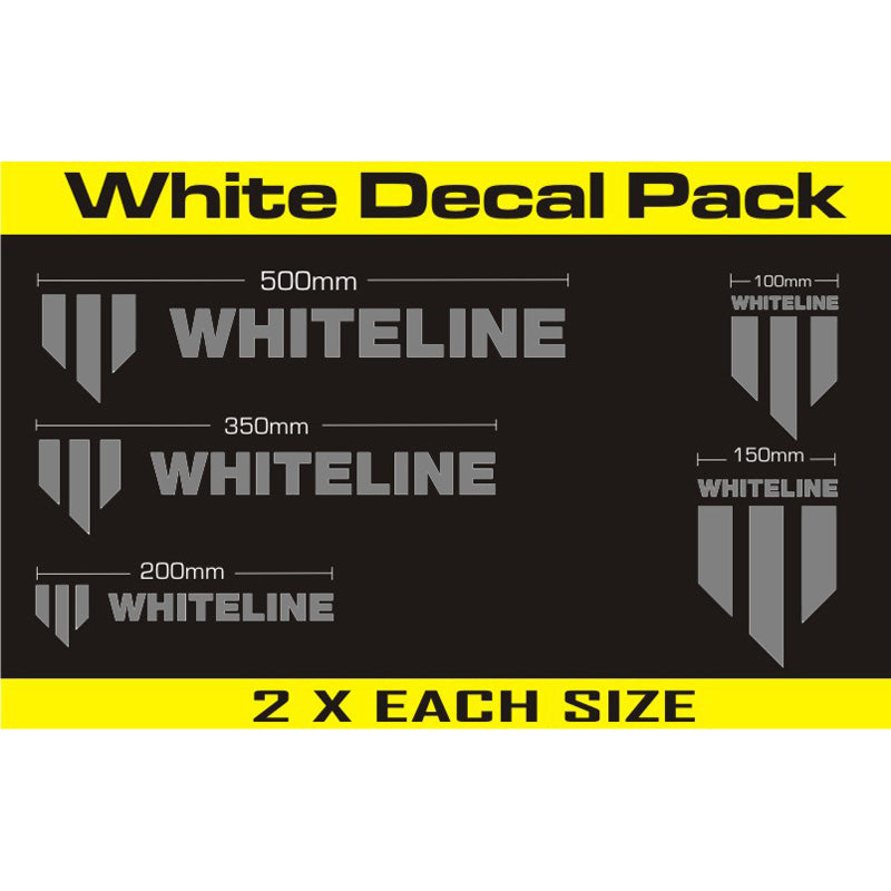 Whiteline, Whiteline, Dekalpaket 10 Pk Silver